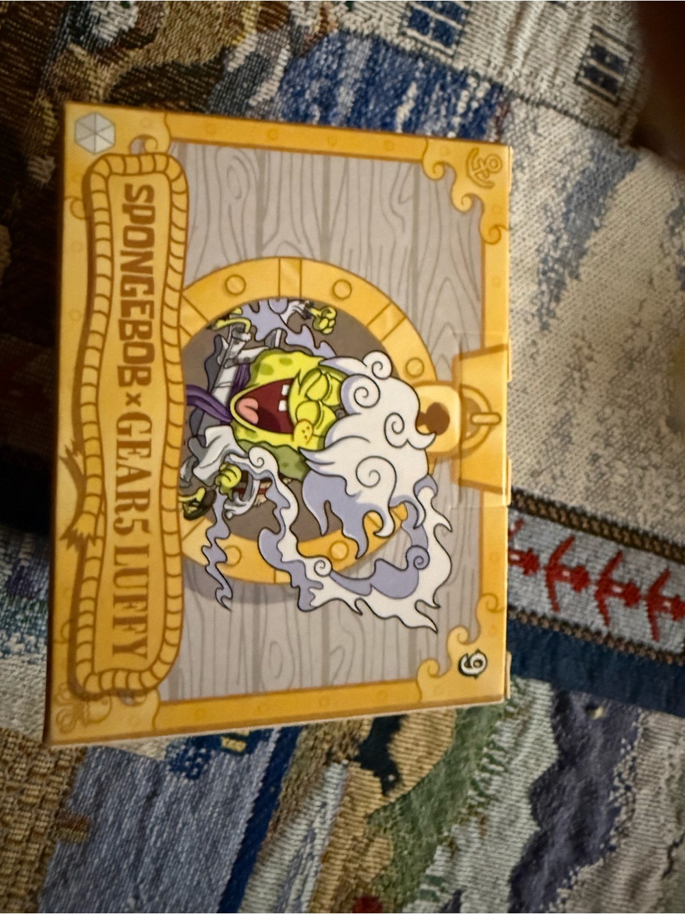 SpongeBob x Gear 5 Luffy Mcdonalds one piece Collab #9 collectible toy figure